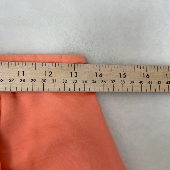Urban Outfitters Silence + Noise Skirt 6 Ashton Double Layer Peach Orange Mini - Picture 9 of 12